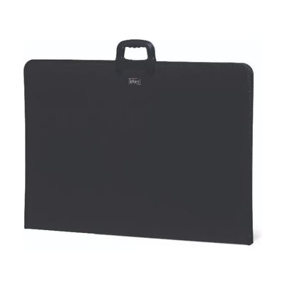 Lebez 3092 Portadisegni in Polipropilene Nero 75 × 53 × 3 cm