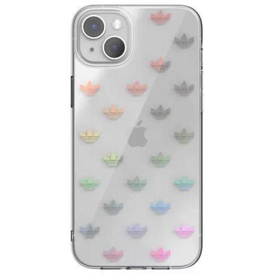 ADIDAS Cover Adidas Snap Clear TPU per iPhone 14 Plus, trasparente