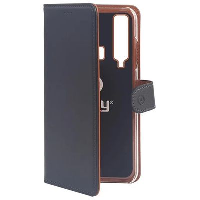 Celly Wally Custodia a Libro Nera per Samsung Galaxy A9 (2018)