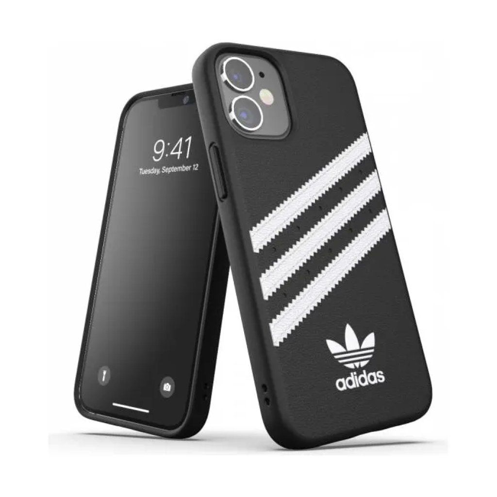 Adidas Samba Cover Nero e Bianco per iPhone 12 Mini Adidas Samba Cover Nero e Bianco per iPhone 12 Mini
