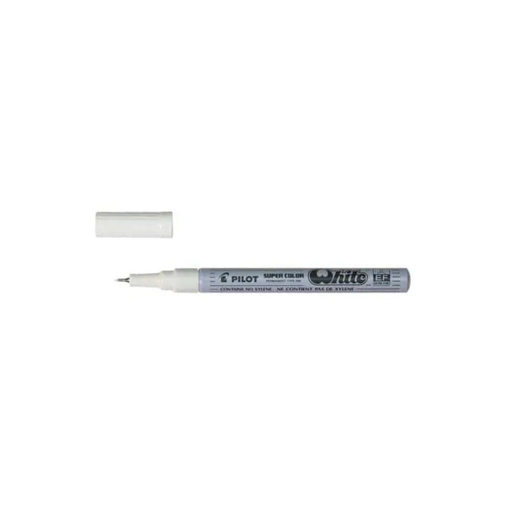 Pilot 2725 Penna a Sfera Extra Fine Bianca, Confezione da 12