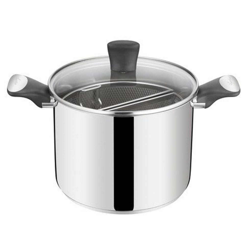 Lagostina Unlimited Pastaiola 22 cm con Doppio Cestello