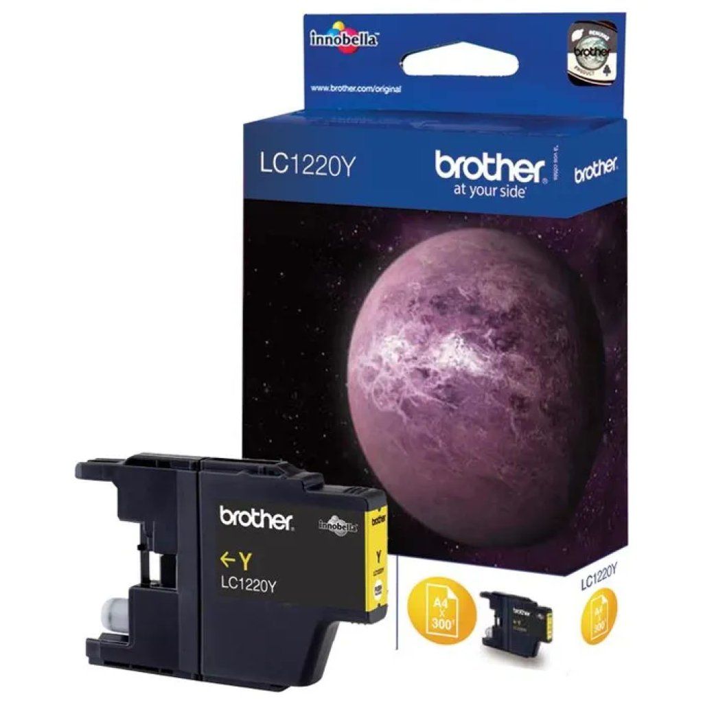 Brother LC-1220Y Cartuccia Inkjet Gialla Brother LC-1220Y Cartuccia Inkjet Gialla