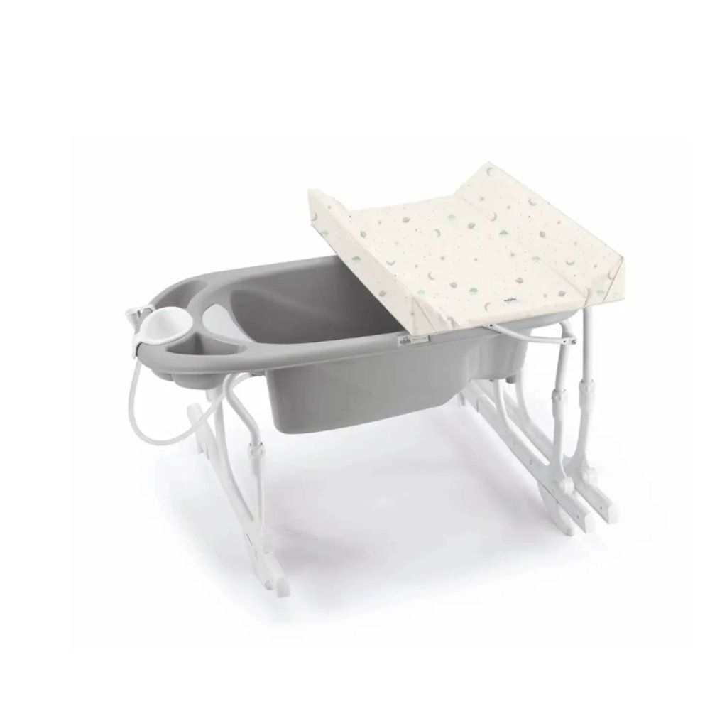 CAM C518 IDRO BABY Bagnetto Estraibile Fasciatoio Sfoderabile Pianeti colore Grigio Beige