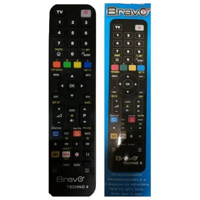 Bravo Techno 3 Telecomando Universale Programmabile Nero