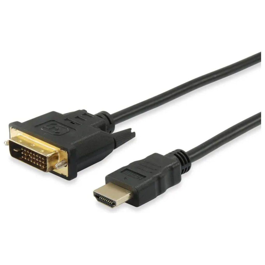 ITB SOLUTION Equip 119322 Cavo HDMI a DVI-D Bidirezionale, 2 m, Nero