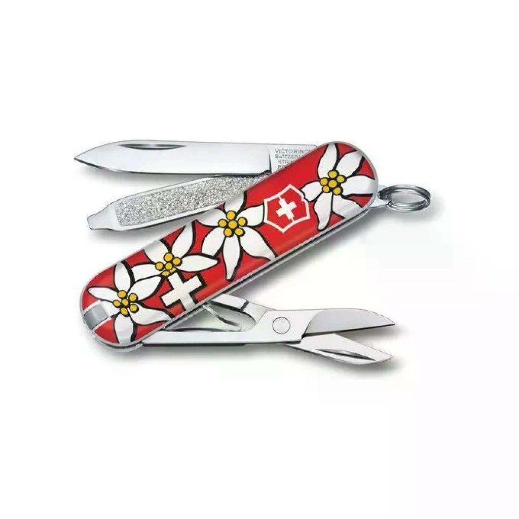 Victorinox Classic SD – Coltello multiuso rosso e bianco