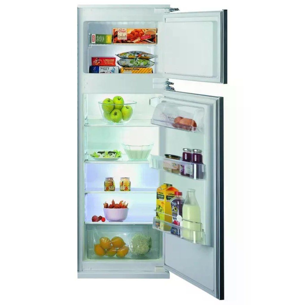 Hotpoint BDFS 2422 Frigorifero da Incasso Doppia Porta, 218 L, Classe E, Bianco