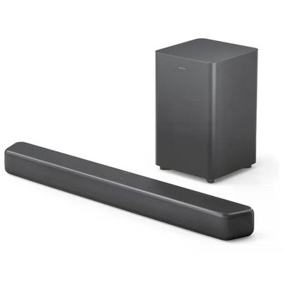 Philips TAB5309/10 Soundbar 2.1 con Subwoofer Wireless, 120 W, Grigio