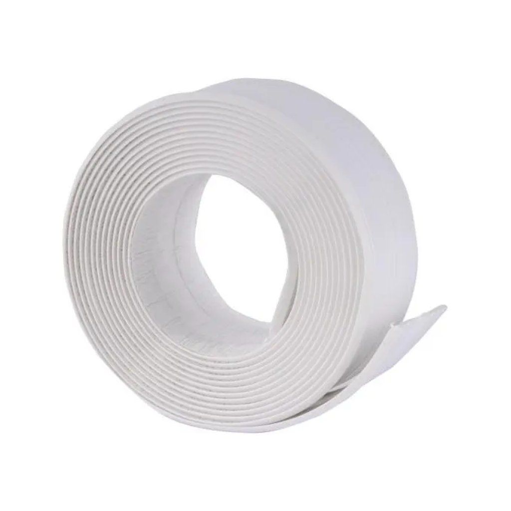 AGLAIA 06361 Guarnizione Adesiva Bianca per Sanitari, 22 mm x 3,35 m