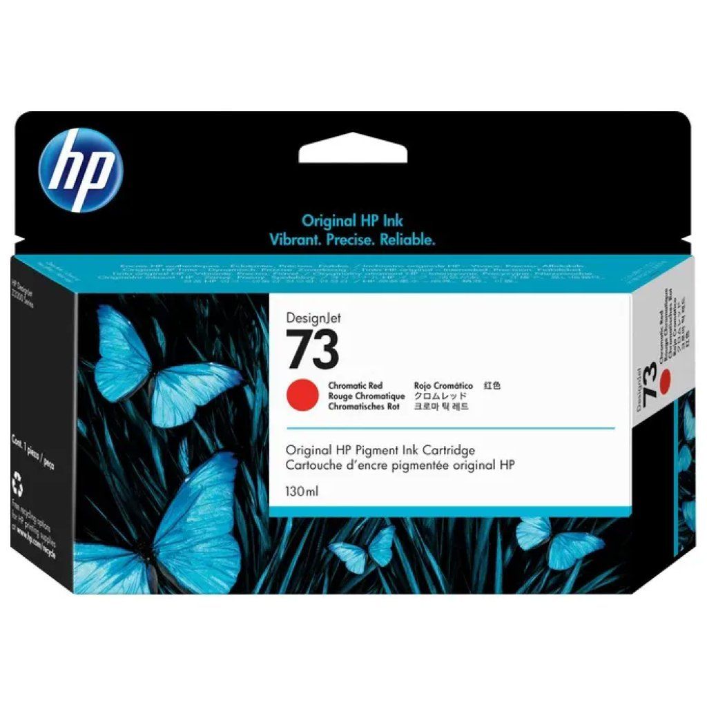 HP DesignJet 73 Cartuccia a Inchiostro Rosso Cromatico, 130 ml