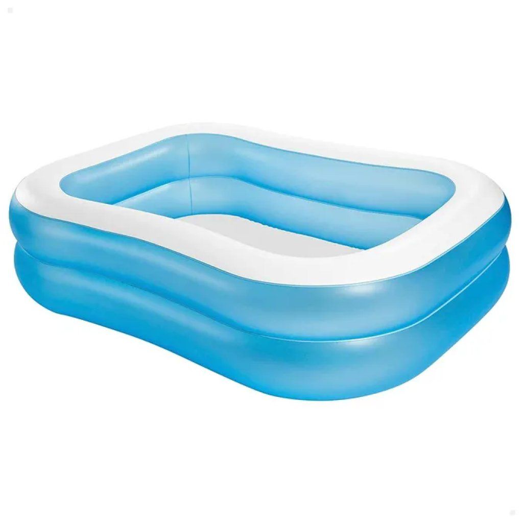 Intex Family 57180NP Piscina Gonfiabile Rettangolare 203 x 152 x 48 cm