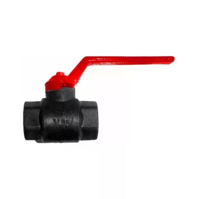 VALVOLEINDUSTRIA Valvola a sfera in polipropilene FF 1″ con leva rossa