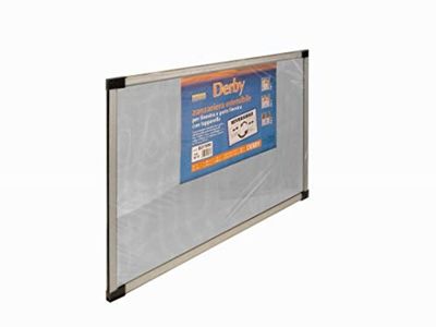 Medal Derby Zanzariera Estensibile Argento 70-132 x 50 cm