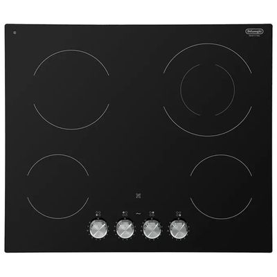 DELONGHI De'Longhi PVC61FK Piano Cottura Elettrico 60 cm Nero
