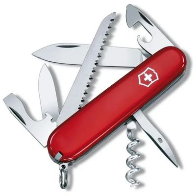 Victorinox Camper 1.3613 – Coltellino multiuso rosso, 13 funzioni Victorinox Camper 1.3613 – Coltellino multiuso rosso, 13 funzioni