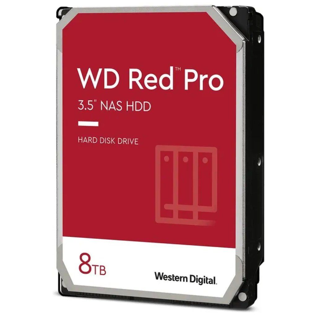 WD Red Pro WD8005FFBX Hard Disk Interno 8 TB 3,5" SATA