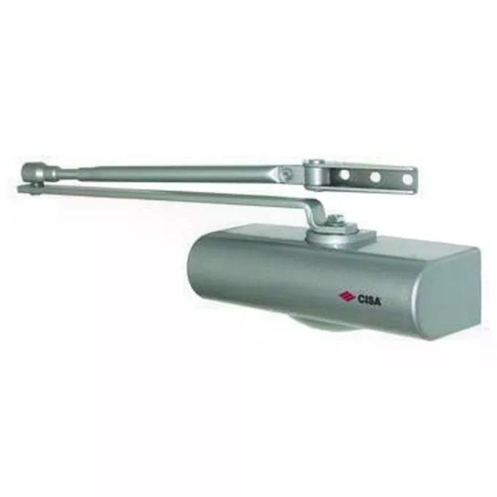 CISA Smart Plus 2 C1415 Chiudiporta EN 3 senza arresto, alluminio CISA Smart Plus 2 C1415 Chiudiporta EN 3 senza arresto, alluminio