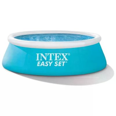 Intex Easy Set 28101NP – Piscina gonfiabile rotonda, 886 L, blu e bianca