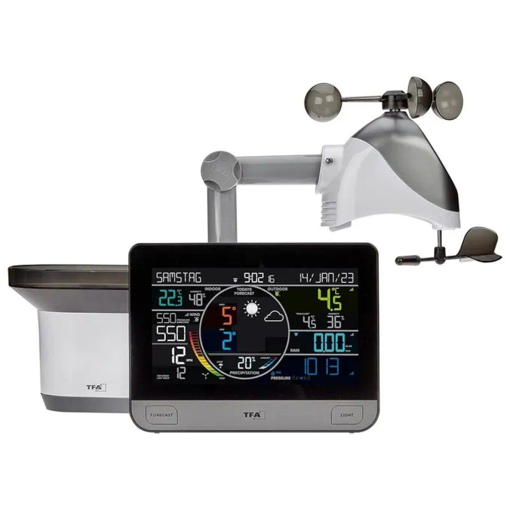 TFA-Dostmann View Pro Stazione Meteo Wi-Fi con Sensore Esterno