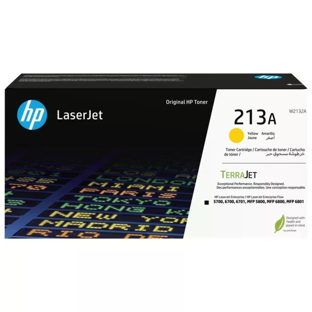 HP Toner originale HP 213A giallo per LaserJet