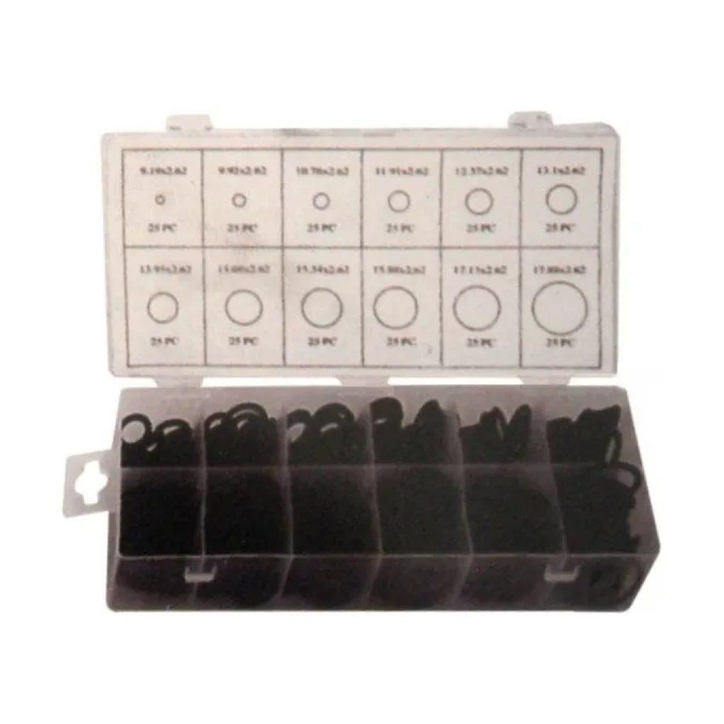 AGLAIA Set da 300 O-Ring in Gomma NBR con Custodia AGLAIA Set da 300 O-Ring in Gomma NBR con Custodia