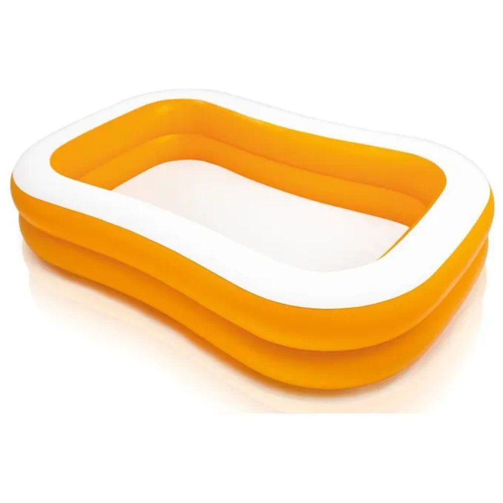 Intex Mandarin Swim Center – Piscina Gonfiabile Rettangolare 229 × 152 × 48 cm, 600 L