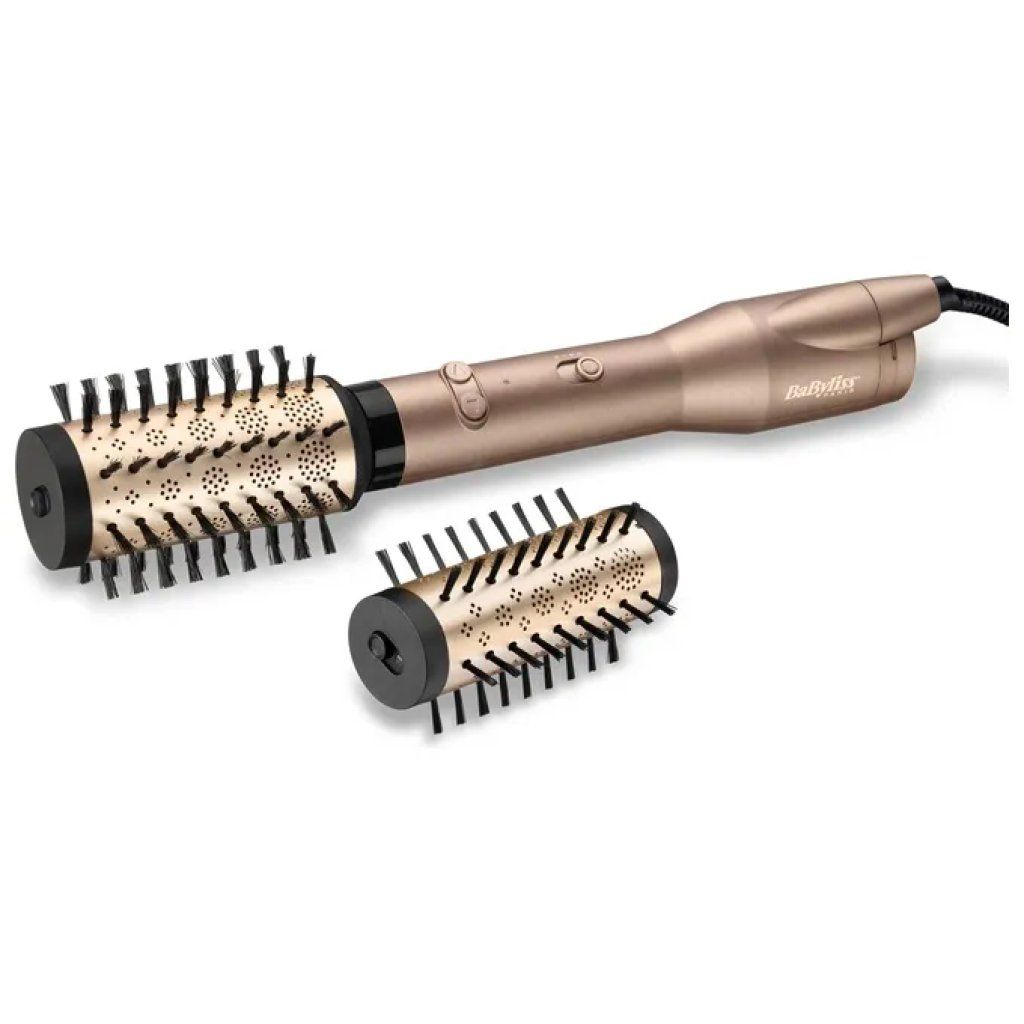 BaByliss AS952E Big Hair Dual Spazzola ad Aria Calda 650 W Ceramica 2 Temperature Funzione Ionica 2
