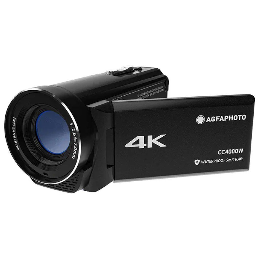 AgfaPhoto CC4000W Videocamera Palmare 4K 24 MP