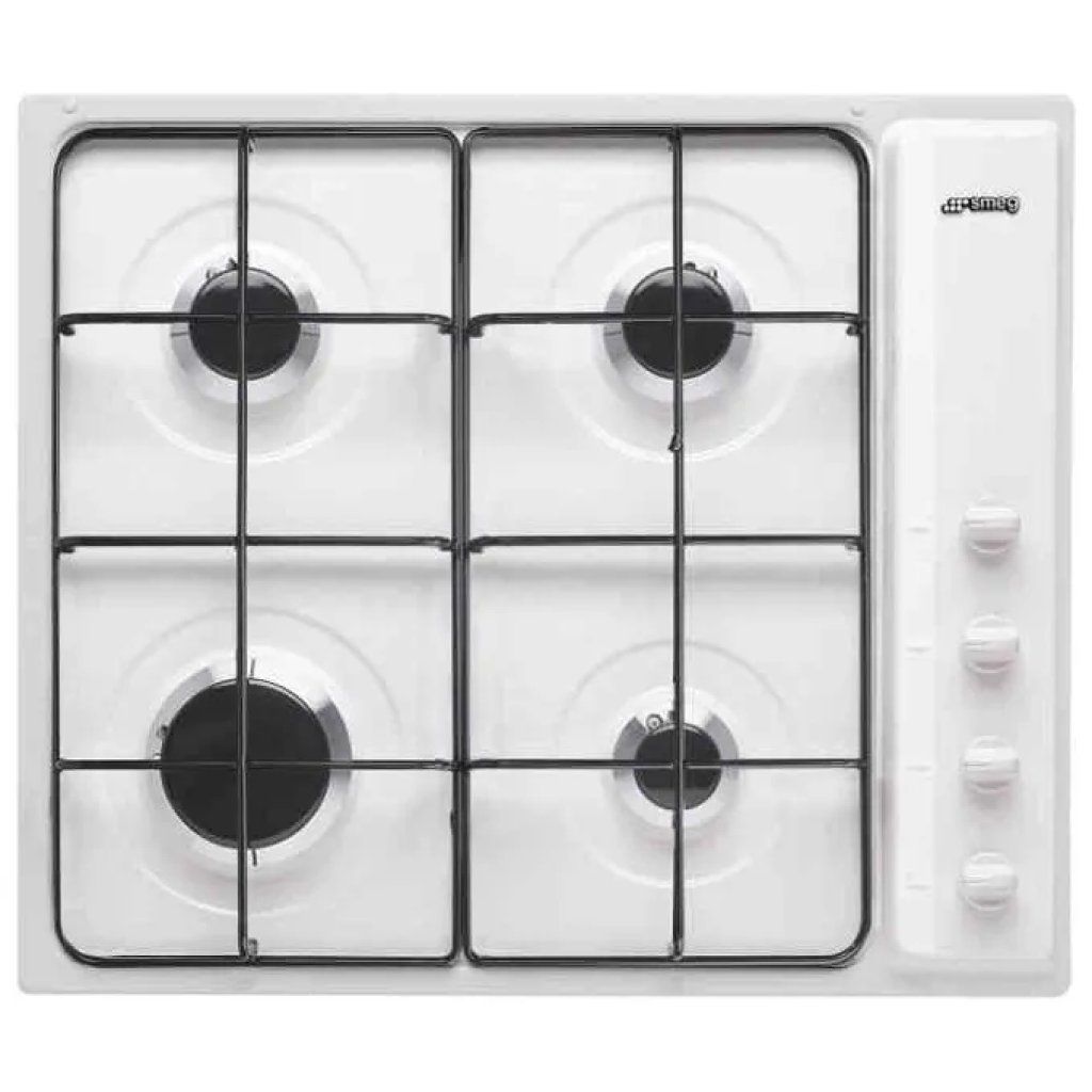 Smeg S64SB Selezione Piano cottura a gas 60 cm 4 fuochi accensione automatica valvole sicurezza