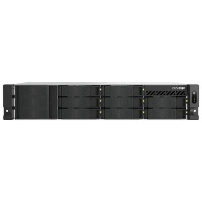 QNAP TS-855EU-8G TS-855eU NAS Rack 2U Intel Atom C5125 8 Core 8 GB DDR4 2 porte 2,5GbE colore Nero QNAP TS-855EU-8G TS-855eU NAS Rack 2U Intel Atom C5125 8 Core 8 GB DDR4 2 porte 2,5GbE colore Nero