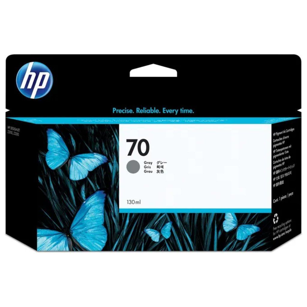 HP Cartuccia originale HP 70 grigio fotografico, 130 ml