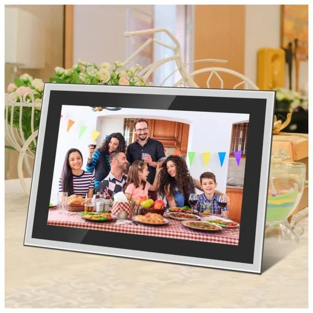 Braun DigiFrame 10X WiFi – Cornice digitale touch 10,1” 16 GB, nera