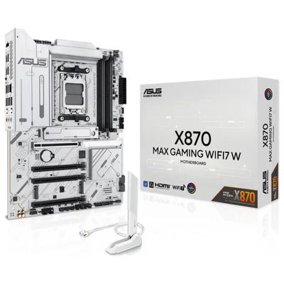 ASUS X870 Max Gaming Wifi7 W Scheda Madre Am5 Atx