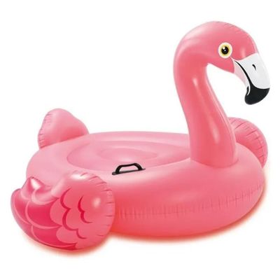 Intex Fenicottero Rosa Cavalcabile Gonfiabile 142 cm