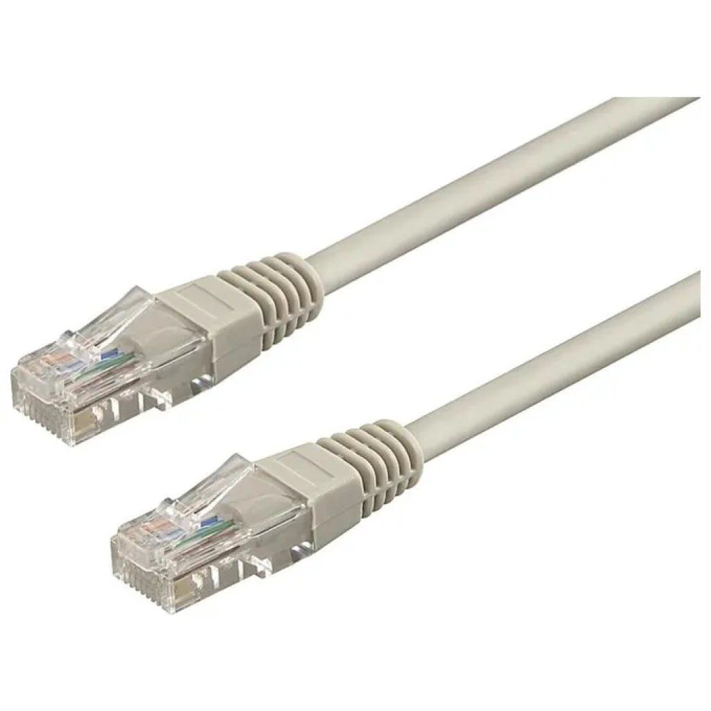 WP EUROPE Cavo Patch Ethernet Cat.6 U/UTP PVC Grigio 15 m