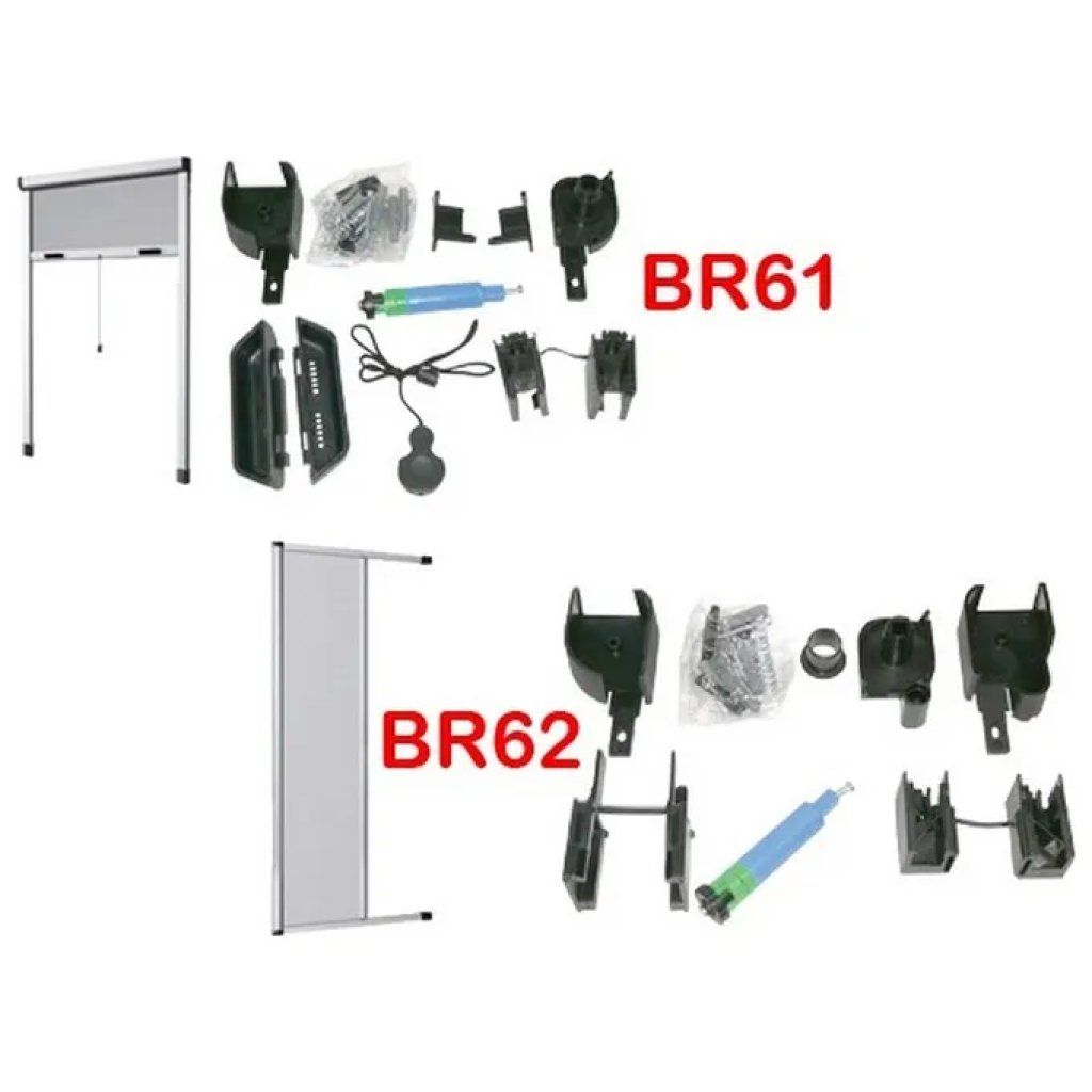 Brixo BR61 Kit di Ricambio in Nylon per Zanzariere