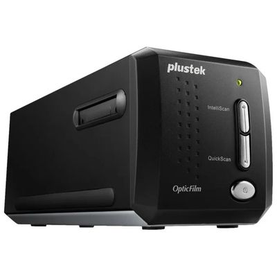 Plustek OpticFilm 8200i AI – Scanner per pellicole e diapositive 35 mm, 7200 dpi