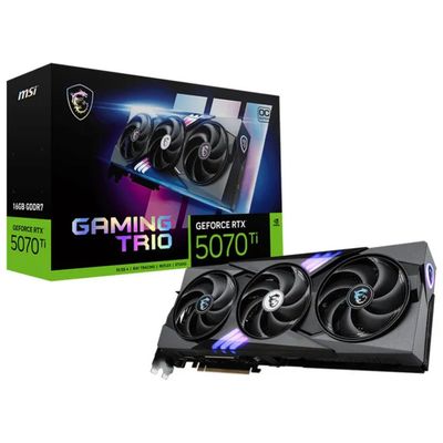MSI GeForce RTX 5070 Ti 16G Gaming Trio OC – Scheda grafica 16 GB GDDR7