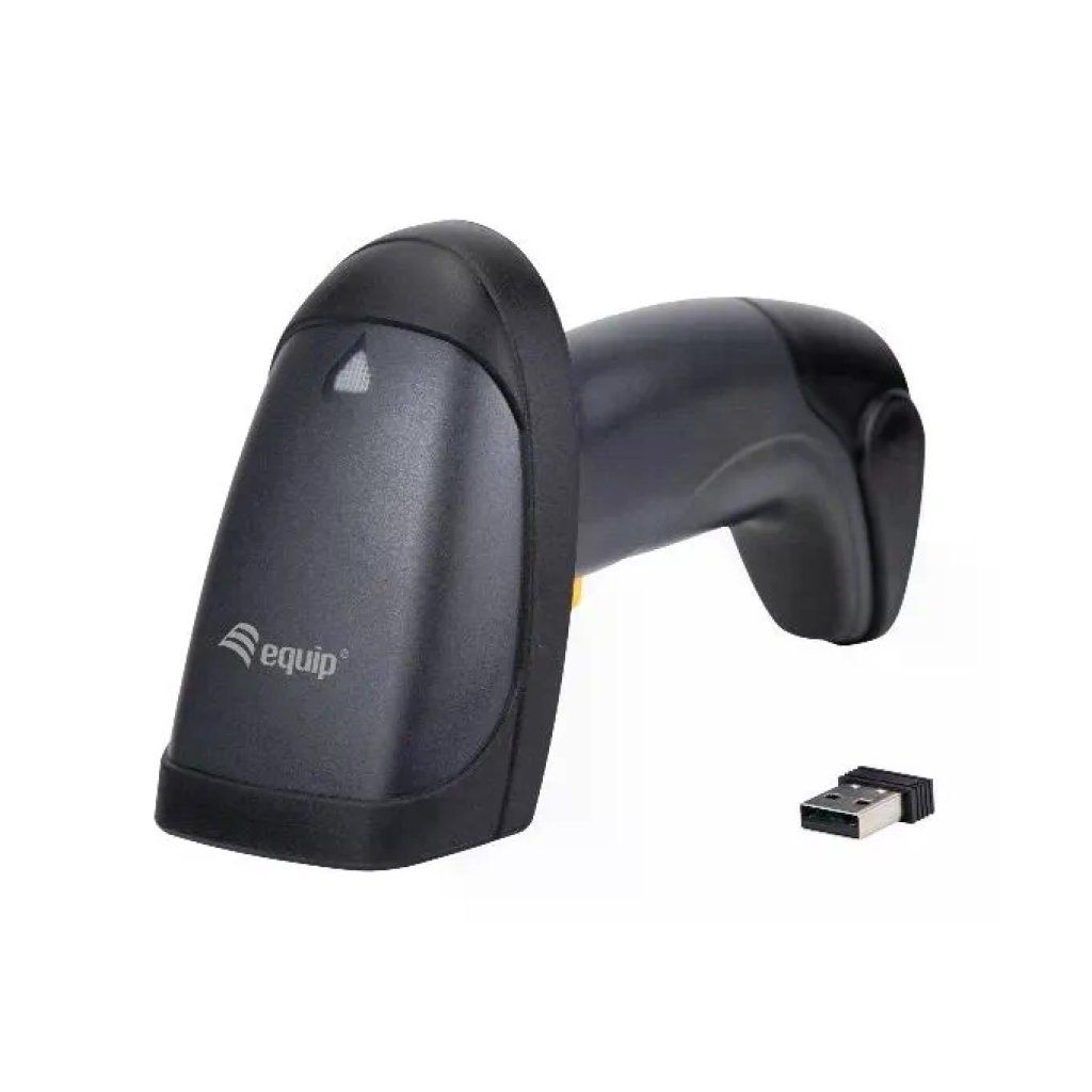 Conceptronic Lettore Barcode Laser 1D Wireless 2,4 GHz con Supporto