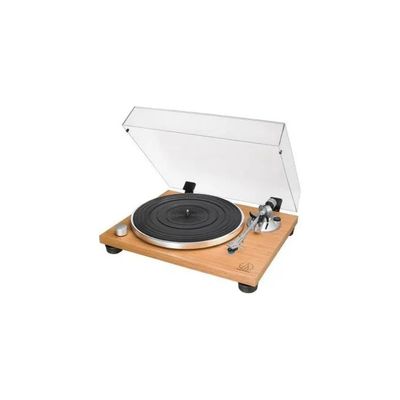 AUDIO TECHNICA Audio-Technica AT-LPW30TK Giradischi Manuale con Trasmissione a Cinghia e Preamplificatore Phono