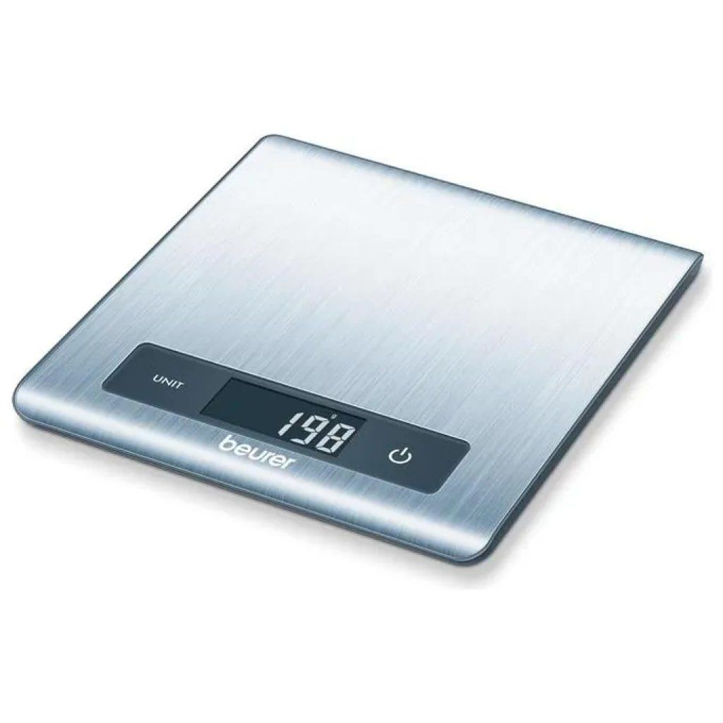 Beurer KS 51 Bilancia da Cucina Elettronica in Acciaio Inox