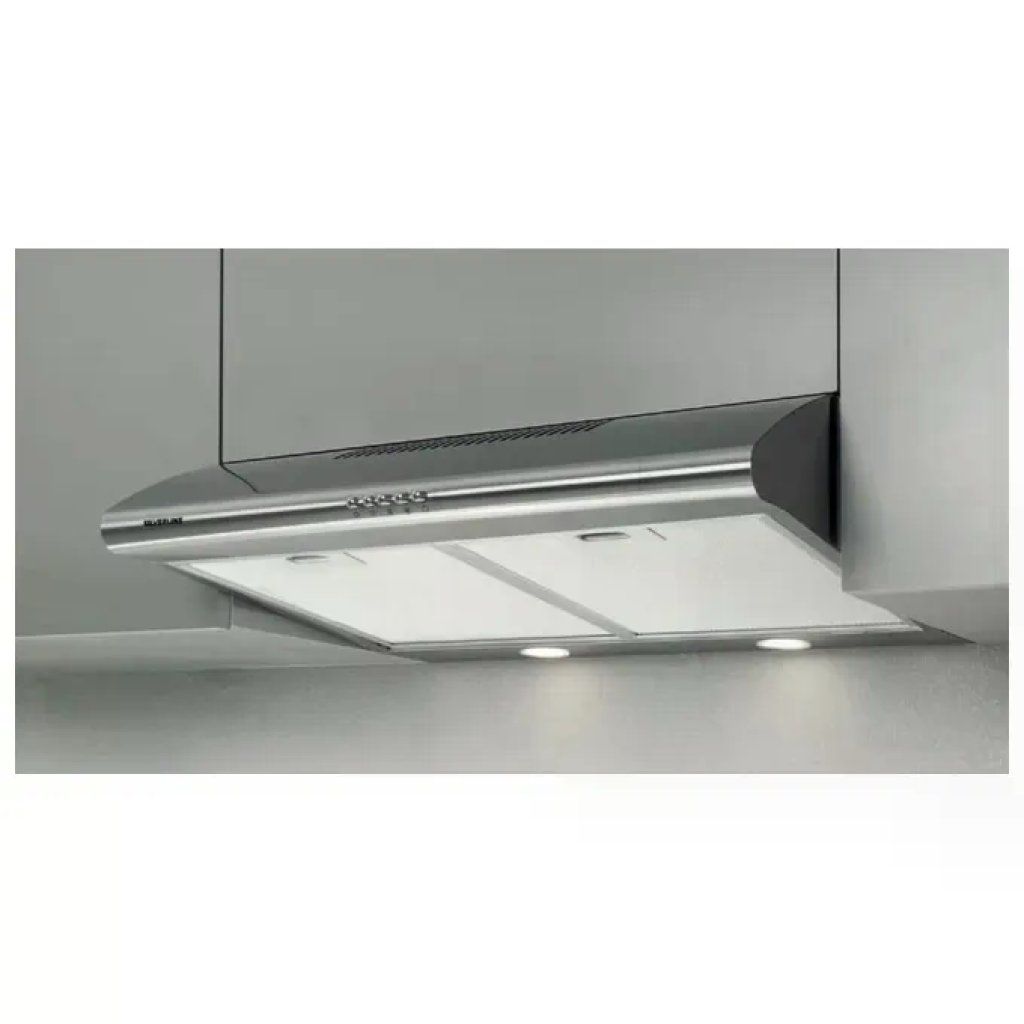 SILVERLINE Cappa aspirante da incasso Silverline 90 cm in acciaio inox, 483 m³/h