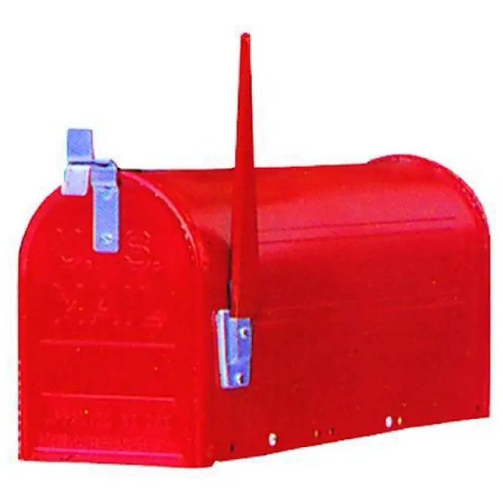 VIGOR-BLINKY Vigor Blinky Cassetta Postale America Rossa in Alluminio