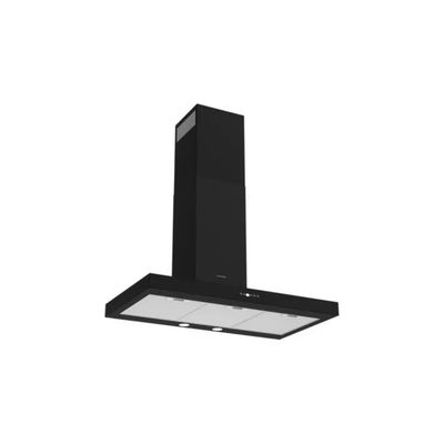 Silverline 3170.9.733.06 Cappa filtrante a parete 90 cm nera