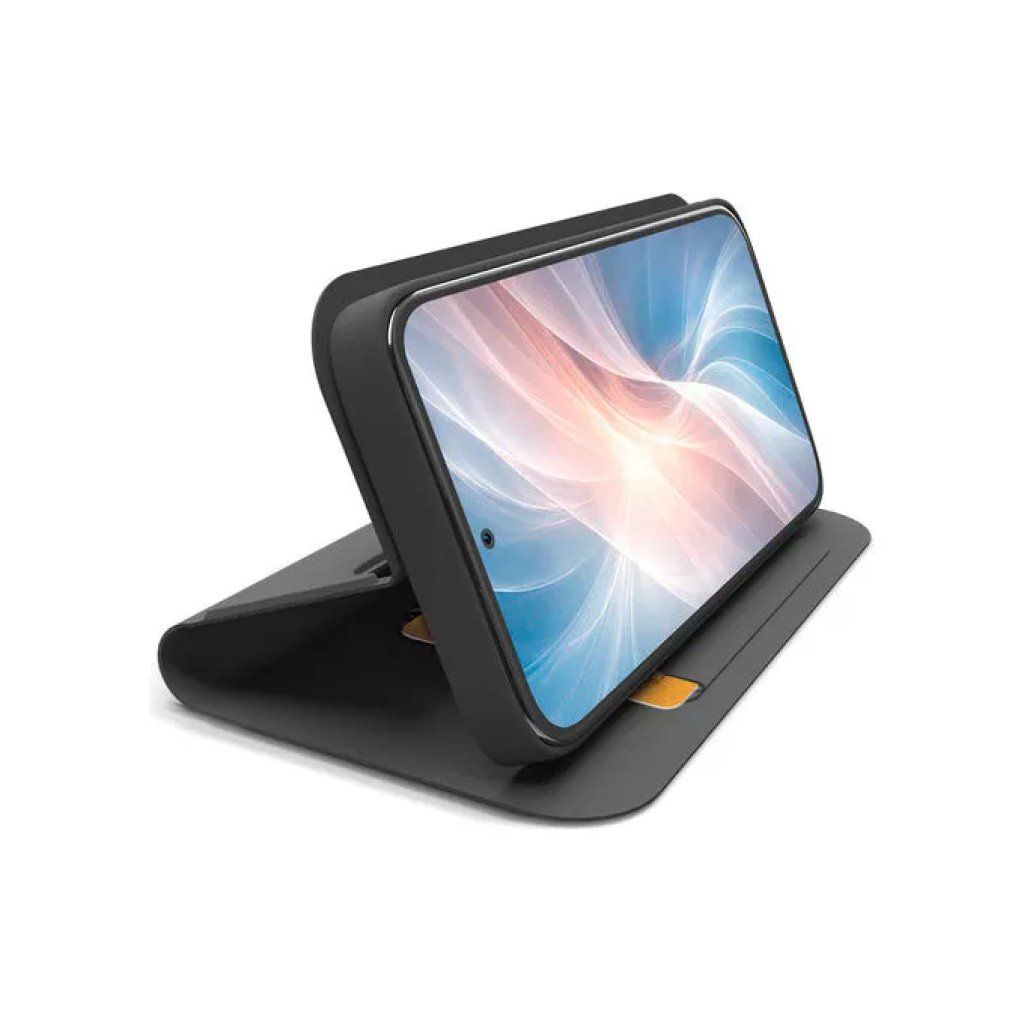 SBS Wallet Smooth, custodia a libro nera per Samsung Galaxy A37