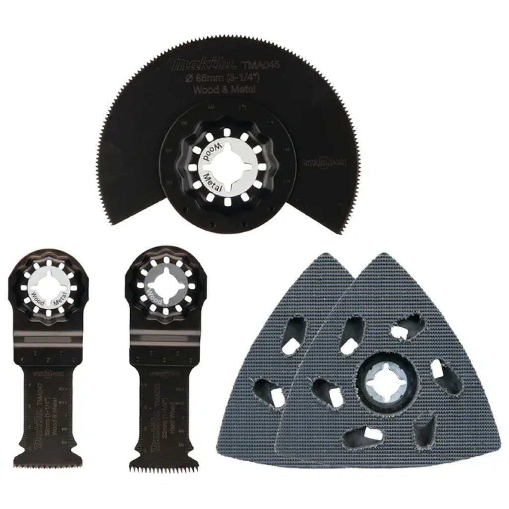 Makita B-67511 Set 5 Accessori Starlock per Sega Multifunzione