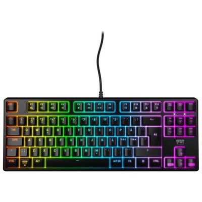 CHERRY Xtrfy K4V2 TKL – Tastiera gaming meccanica RGB, switch MX2A Red