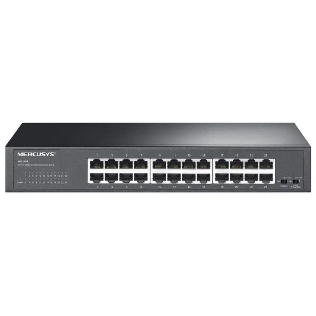 Mercusys MS124GS Switch Gigabit a 24 Porte Desktop/Rack