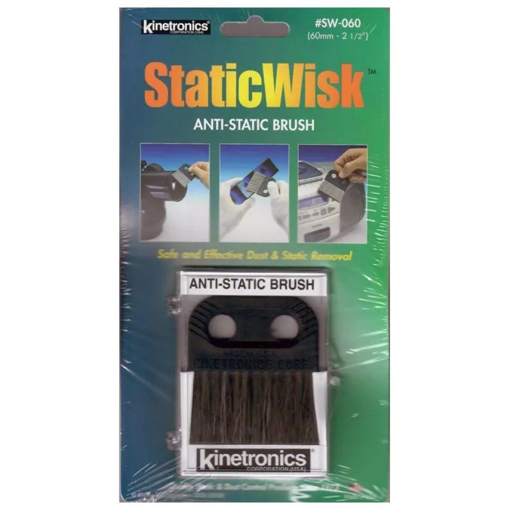 Kinetronics SW-060 StaticWisk – Spazzola antistatica per obiettivi e schermi Kinetronics SW-060 StaticWisk – Spazzola antistatica per obiettivi e schermi